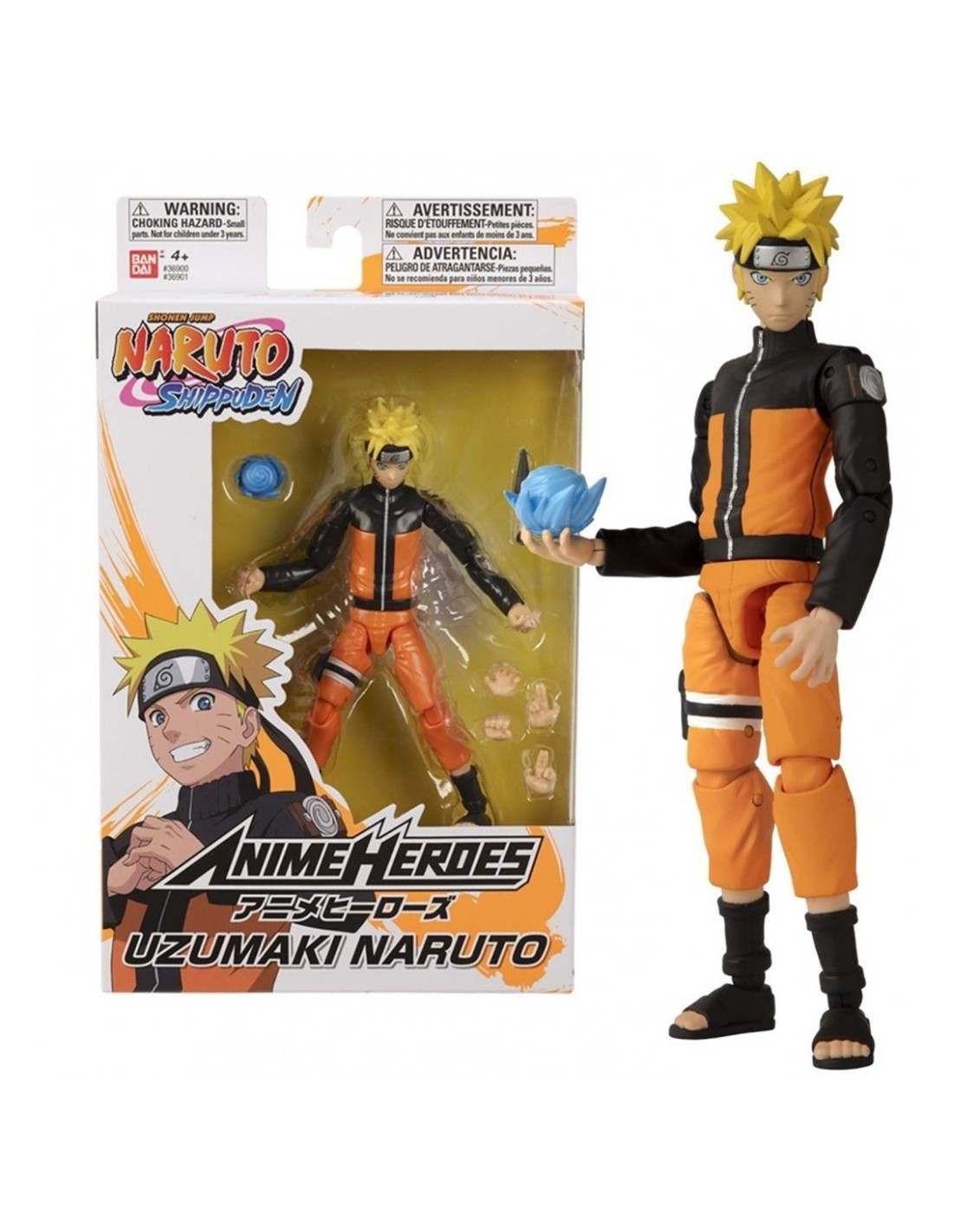 Figura Articulada Naruto Anime Heroes - Naruto Shippuden