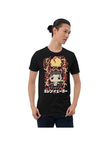 Camiseta Eren estilo pop - Attack on Titan